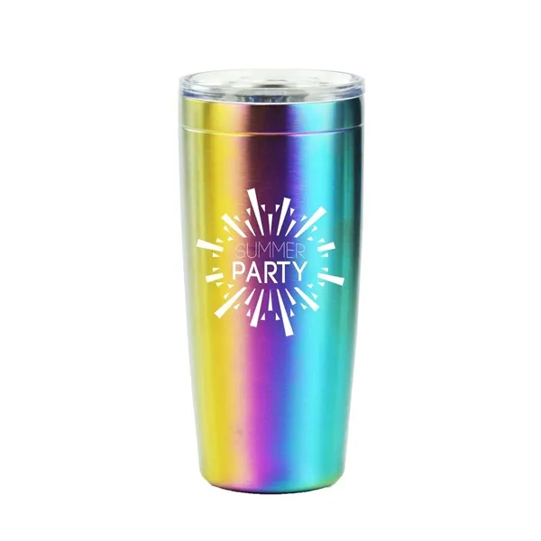 The Viking Collection™ 20 oz. Rainbow Nova Tumbler... from ASI 40480 Koozie Group