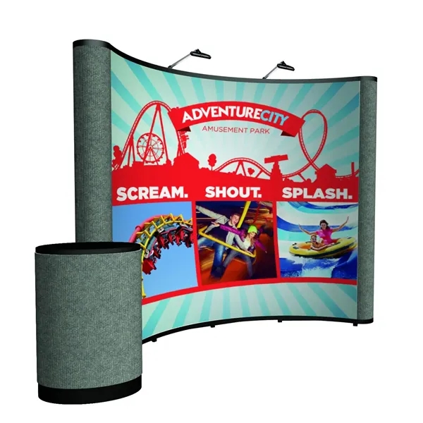 10' curved Show 'N Rise floor kit.... from ASI 87188 Showdown Displays