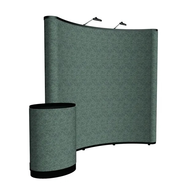 8' curved Show 'N Rise floor display kit.... from ASI 87188 Showdown Displays