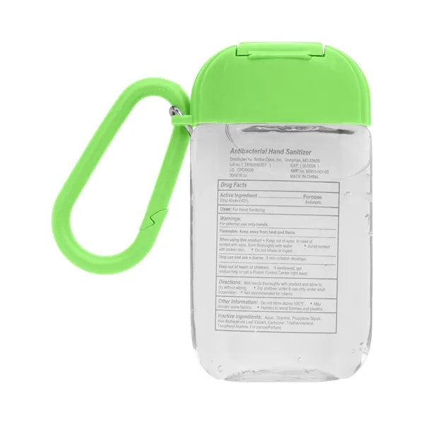 1 oz. Hand Sanitizer Gel and Carabiner... from ASI 40480 Koozie Group
