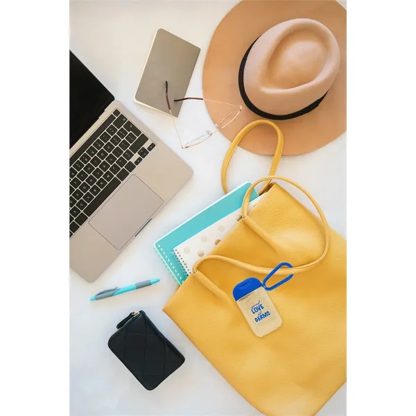 1 oz. Hand Sanitizer Gel and Carabiner... from ASI 40480 Koozie Group