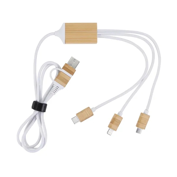 BambooTunes 5-in-1 Charging Cable... from ASI 40480 Koozie Group