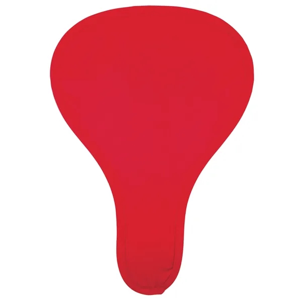 Folding hand fan with an elastic strap and silver on one... from ASI 40480 Koozie Group