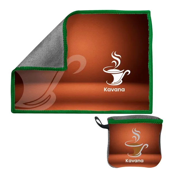 Pocket Toddy On-the-Go Premium Microfiber Cleaning Cloth... from ASI 40480 Koozie Group