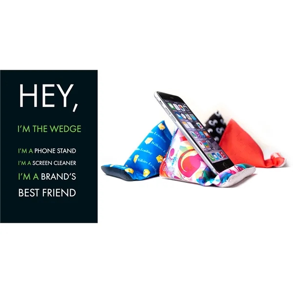 The Wedge™ Mobile Device Stand... from ASI 40480 Koozie Group