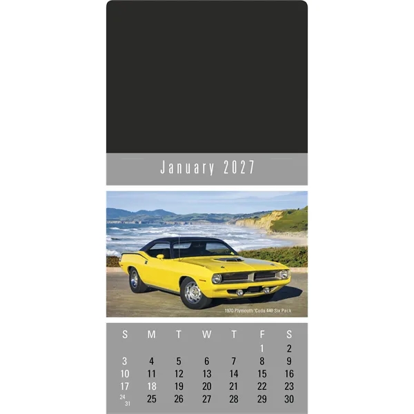 Press-N-Stick Cruisin' Cars Calendar... from ASI 40480 Koozie Group