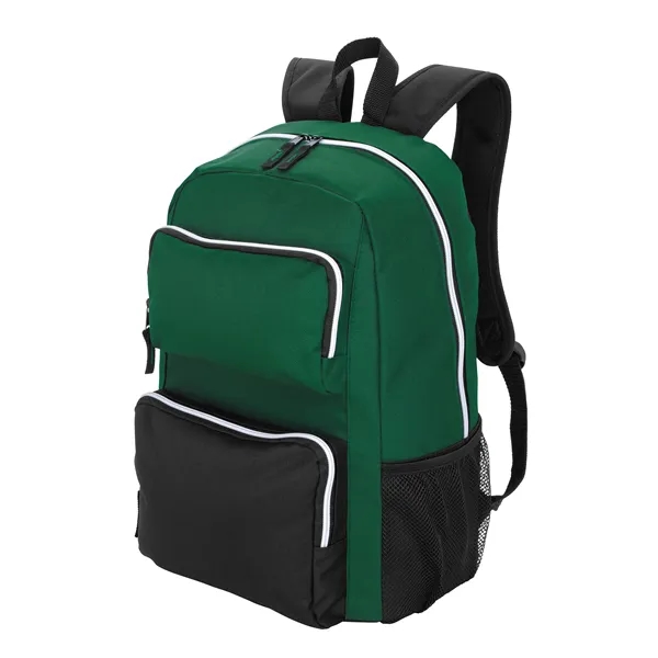 RPET Double-Pocket Computer Backpack... from ASI 40480 Koozie Group