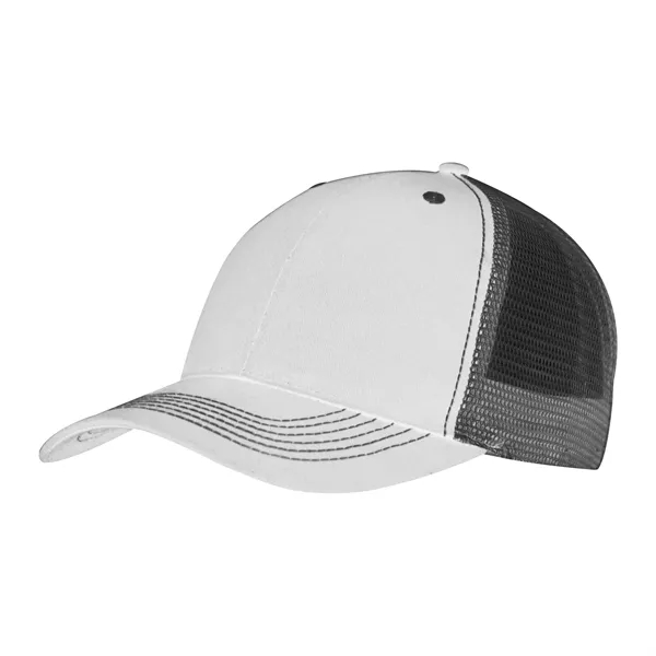 Color Accent Mesh Snapback Cap... from ASI 40480 Koozie Group