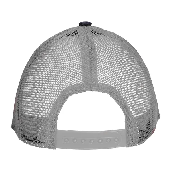 Mid-Profile Accent Mesh Snapback Cap... from ASI 40480 Koozie Group