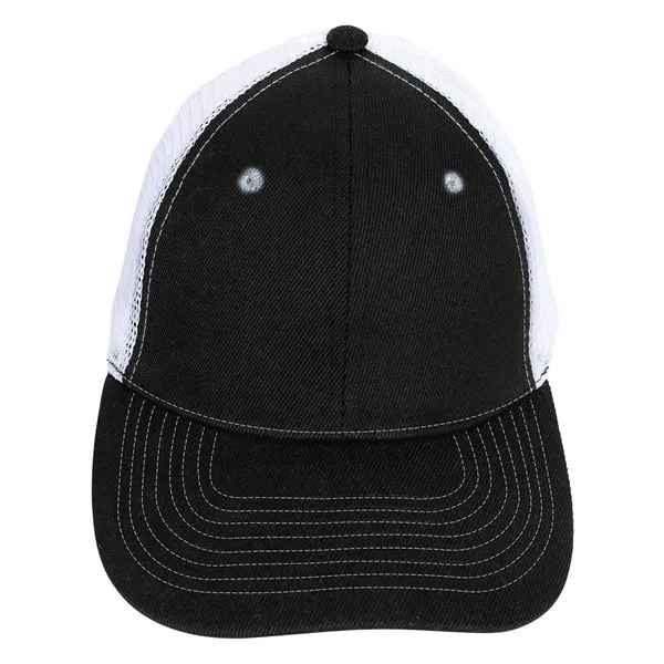 Mid-Profile Accent Mesh Snapback Cap... from ASI 40480 Koozie Group