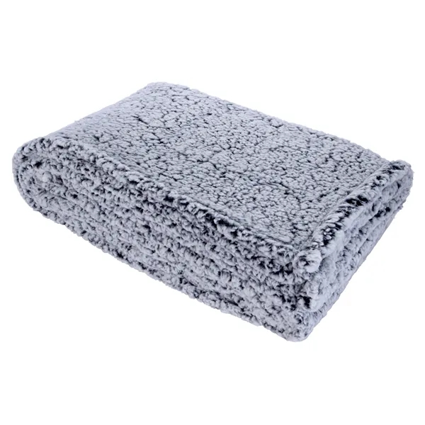 Frosted Soft Sherpa Blanket... from ASI 40480 Koozie Group