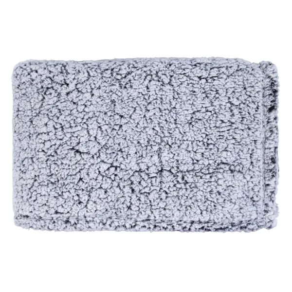 Frosted Soft Sherpa Blanket... from ASI 40480 Koozie Group