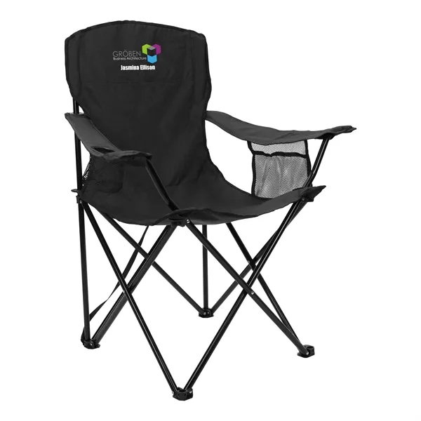 RPET Folding Chair with Carrying Strap... from ASI 40480 Koozie Group