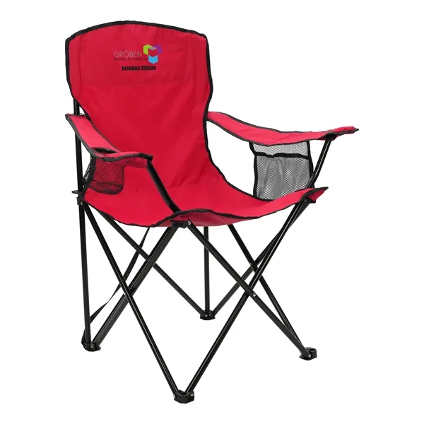 RPET Folding Chair with Carrying Strap... from ASI 40480 Koozie Group