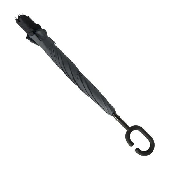 Shed Rain™ UnbelievaBrella® 48" Reverse-Close Manual Stic...... from ASI 40480 Koozie Group