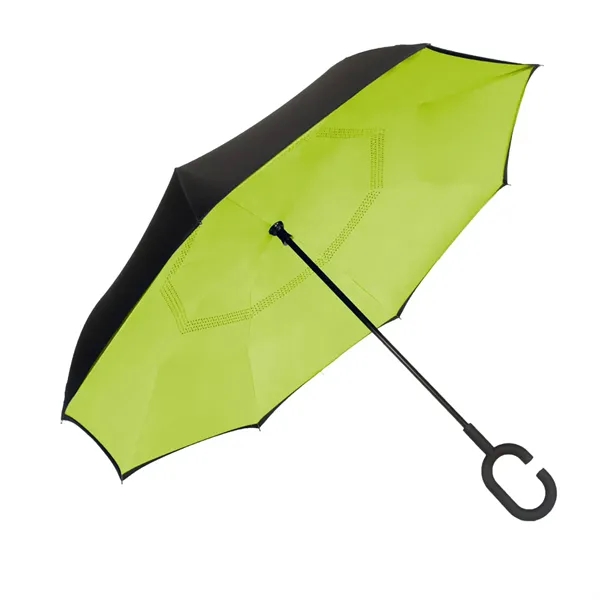 Shed Rain™ UnbelievaBrella® 48" Reverse-Close Manual Stic...... from ASI 40480 Koozie Group