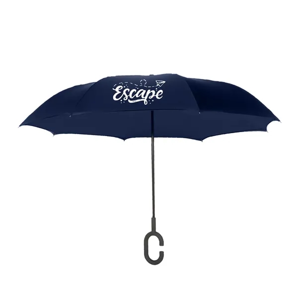 Shed Rain™ UnbelievaBrella® 48" Reverse-Close Manual Stic...... from ASI 40480 Koozie Group