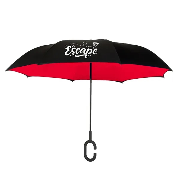 Shed Rain™ UnbelievaBrella® 48" Reverse-Close Manual Stic...... from ASI 40480 Koozie Group