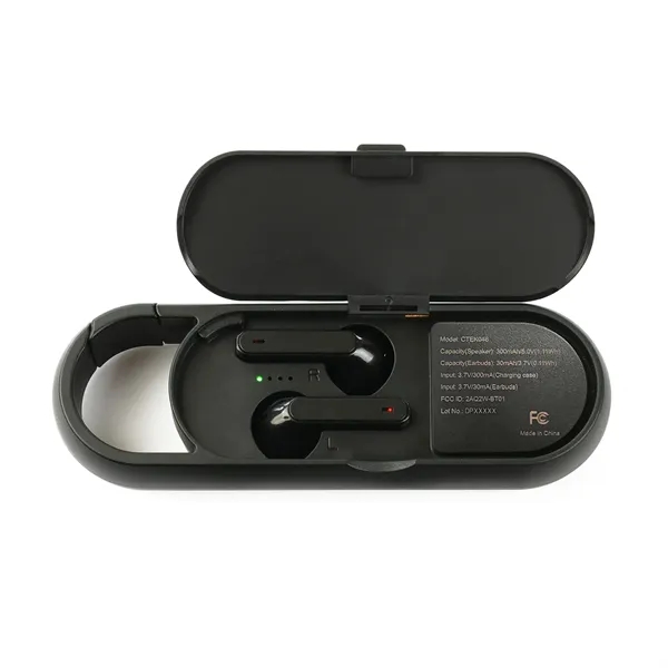 Sync Truly Wireless Earbuds and Bluetooth® Speaker Set... from ASI 40480 Koozie Group