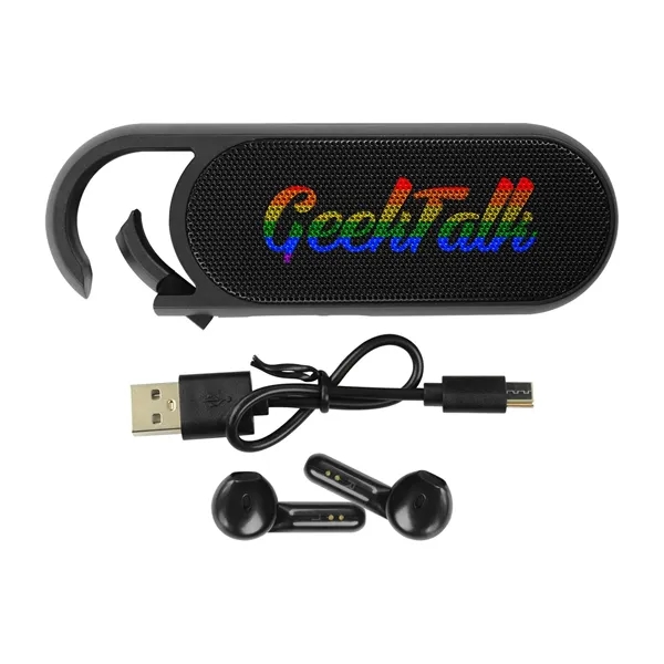 Sync Truly Wireless Earbuds and Bluetooth® Speaker Set... from ASI 40480 Koozie Group