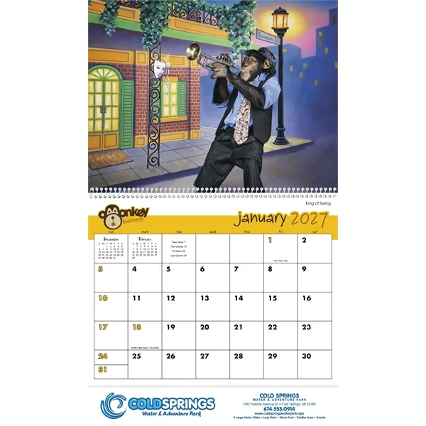 Monkey Business... from ASI 40480 Koozie Group / Norwood Triumph Calendar