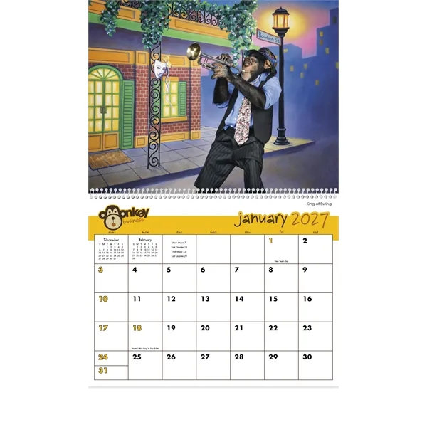 Monkey Business... from ASI 40480 Koozie Group / Norwood Triumph Calendar