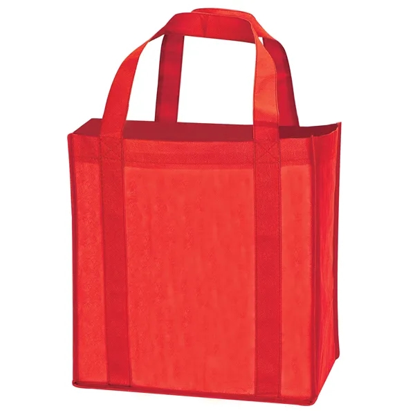 Laminated Non-Woven Grocery Tote... from ASI 40480 Koozie Group / Norwood