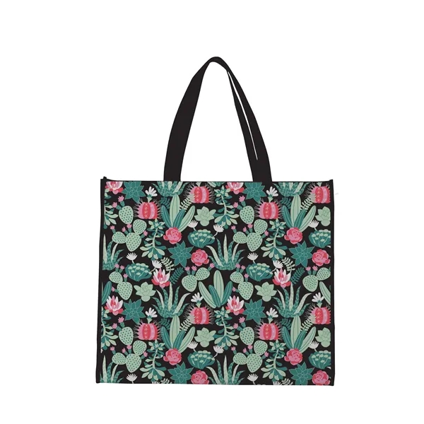 Laminated Non-Woven Landscape Tote... from ASI 40480 Koozie Group / Norwood