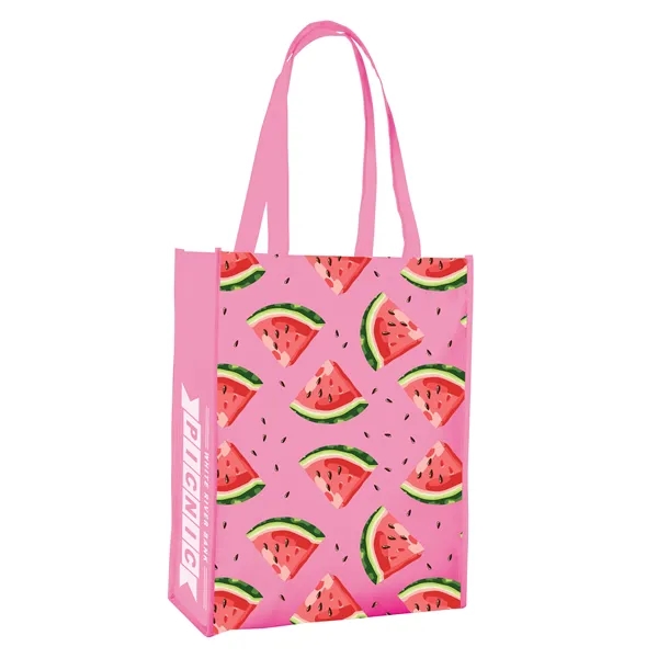 Laminated Non-Woven Portrait Tote... from ASI 40480 Koozie Group / Norwood