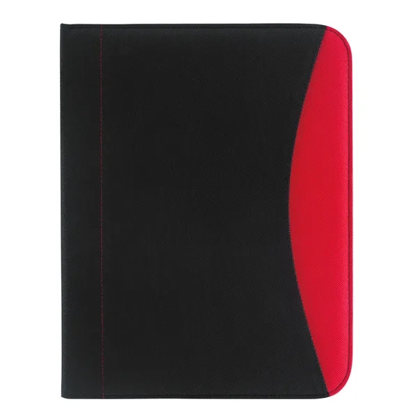 Non-Woven Curve Padfolio... from ASI 40480 Koozie Group / Norwood