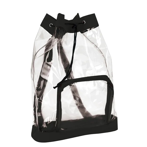 Clear Cinch Backpack... from ASI 40480 Koozie Group / Norwood