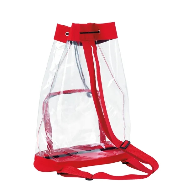 Clear Cinch Backpack... from ASI 40480 Koozie Group / Norwood