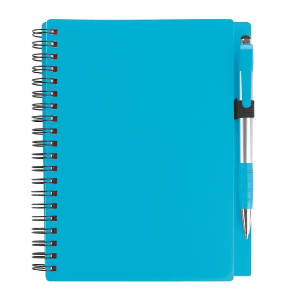 Combo Notebook with Element Stylus Pen... from ASI 40480 Koozie Group / Norwood