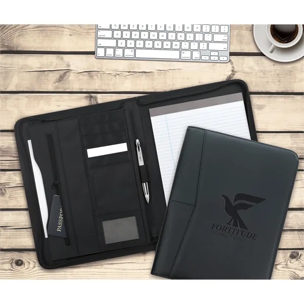 Arrow Zippered Padfolio... from ASI 40480 Koozie Group / Norwood