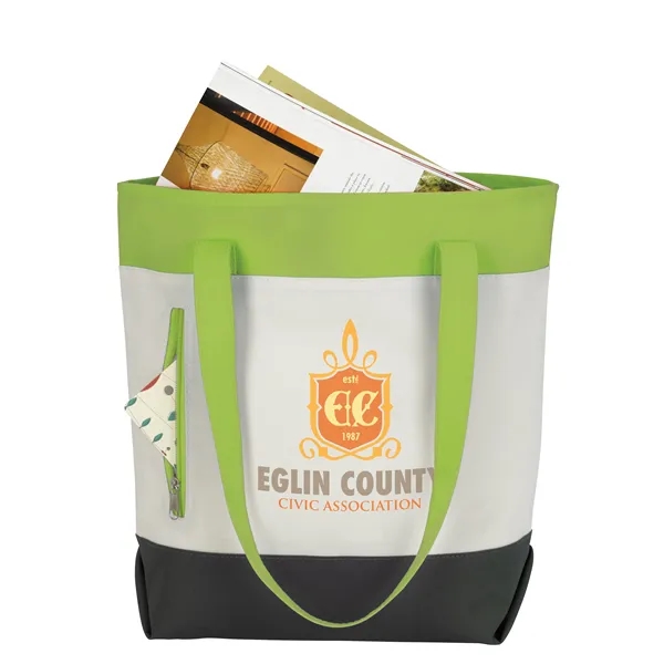 Color Zip Tote... from ASI 40480 Koozie Group / Norwood