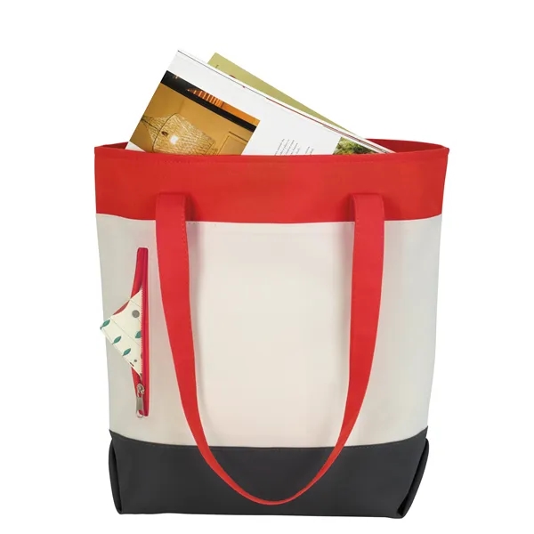 Color Zip Tote... from ASI 40480 Koozie Group / Norwood
