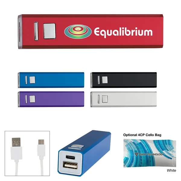 UL-listed, 2,200mAh power bank.... from ASI 61125 Hit Promotional Products / Hit®