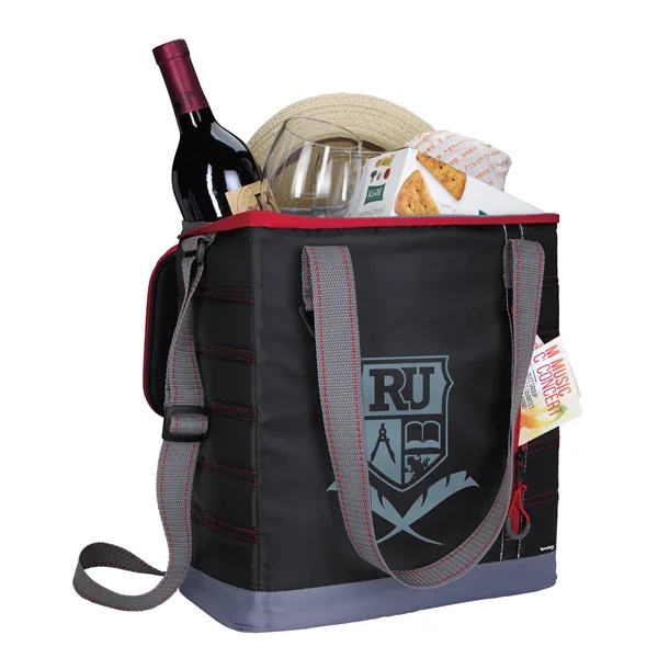 Koozie® Quilted Cooler Tote... from ASI 40480 Koozie Group