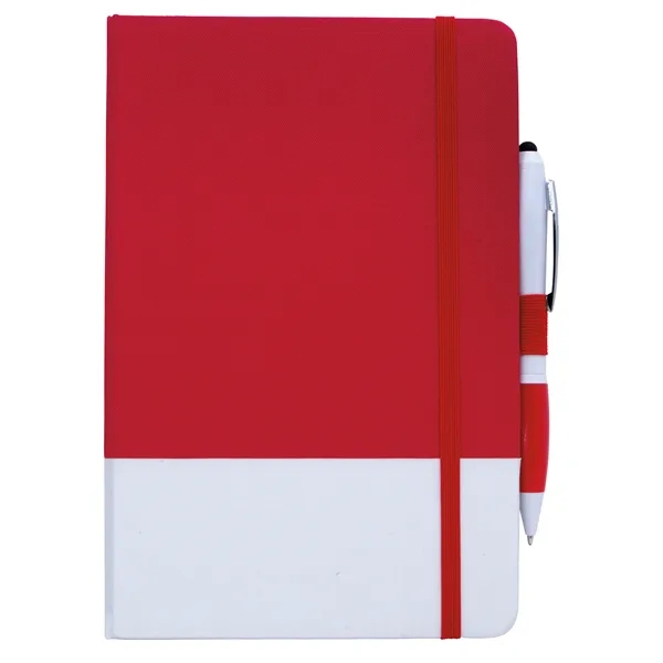 PrevaGuard® Notebook with Ion Stylus Pen... from ASI 40480 Koozie Group