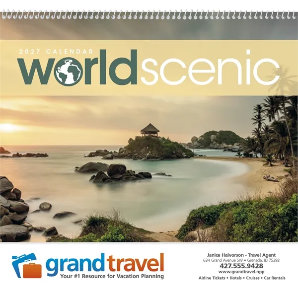 World Scenic... from ASI 40480 Koozie Group / Norwood Triumph Calendar