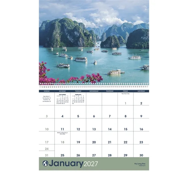 World Scenic... from ASI 40480 Koozie Group / Norwood Triumph Calendar