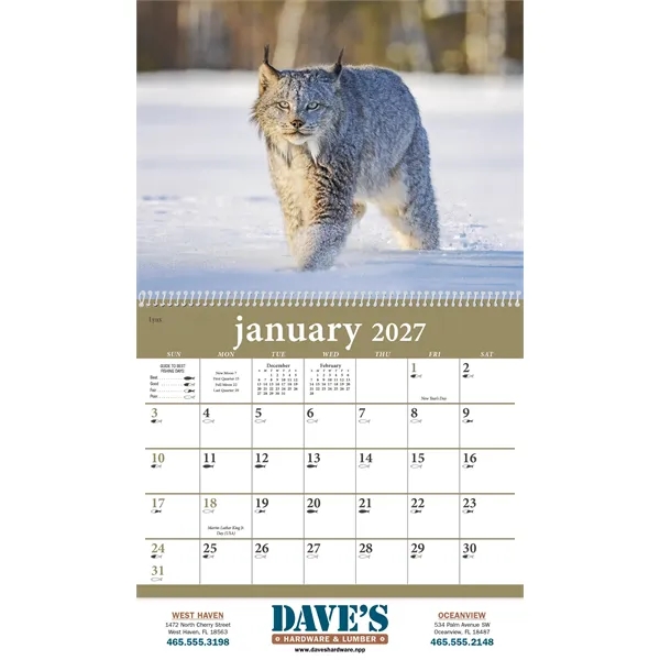 North American Wildlife... from ASI 40480 Koozie Group / Norwood Triumph Calendar