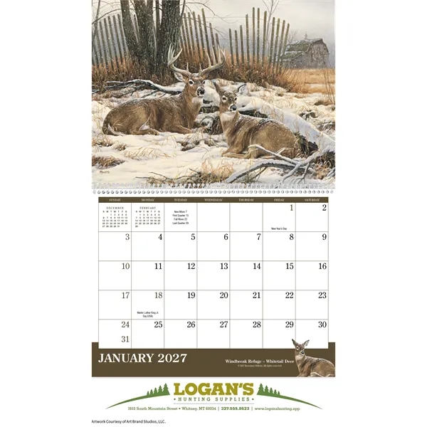 Wildlife Art... from ASI 40480 Koozie Group / Norwood Triumph Calendar