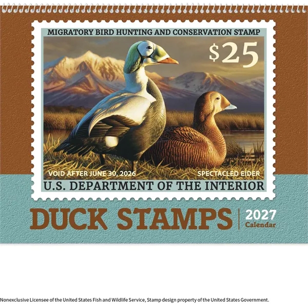 Duck Stamps... from ASI 40480 Koozie Group / Norwood Triumph Calendar