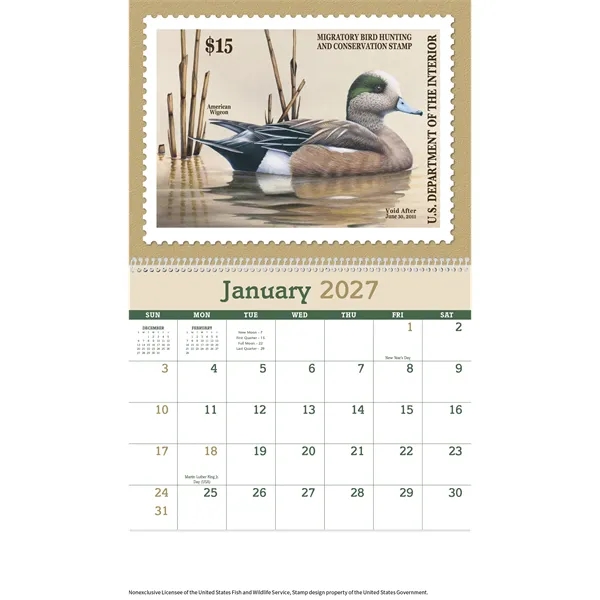 Duck Stamps... from ASI 40480 Koozie Group / Norwood Triumph Calendar