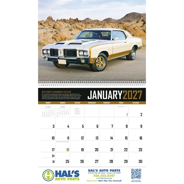 Muscle Cars... from ASI 40480 Koozie Group / Norwood Triumph Calendar