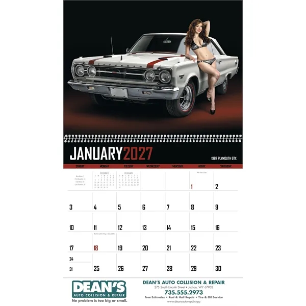 American Muscle... from ASI 40480 Koozie Group / Norwood Triumph Calendar