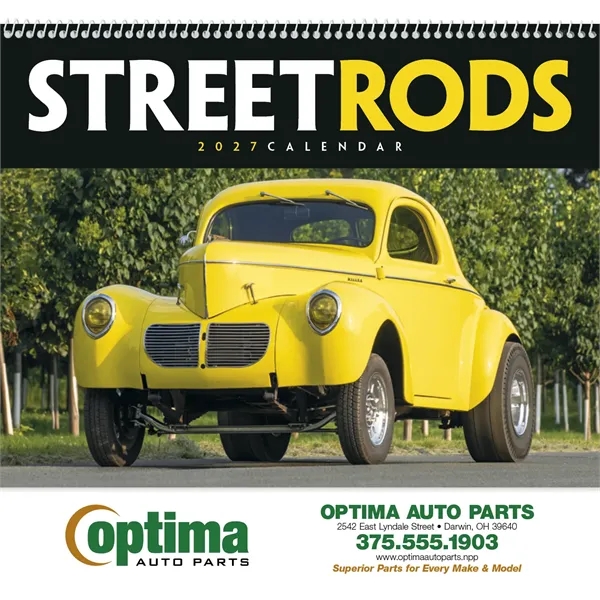 Street Rods... from ASI 40480 Koozie Group / Norwood Triumph Calendar