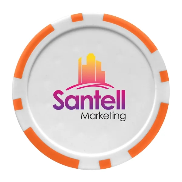 1-Ball 5-Tee Par Pack w/Poker Chip Ball Marker... from ASI 40480 Koozie Group