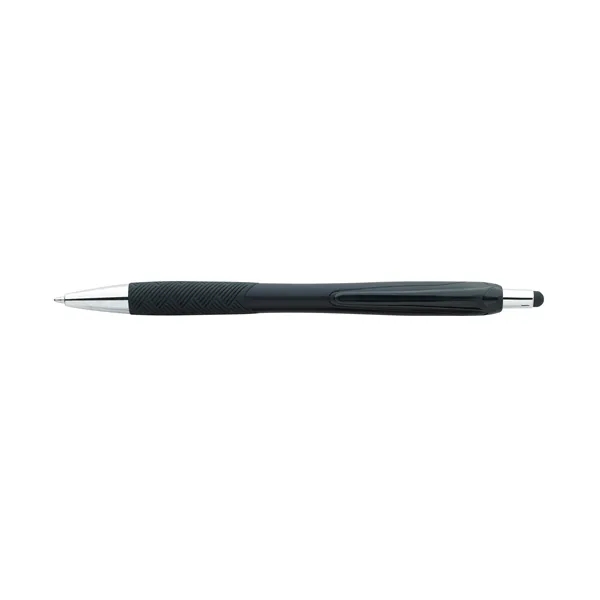 Metallic Pattern Grip Stylus Pen... from ASI 40480 Koozie Group / Norwood